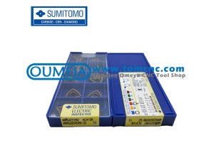 Sumitomo indexable cemented carbide inserts WNMG080404N-UZ-AC410K