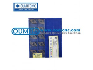 Sumitomo lathe carbide tips DNMG150408N-MU-AC530U