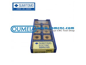 Sumitomo carbide tools inserts SEMT13T3AGSN-H-ACK200