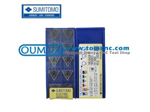 Sumitomo triangle carbide inserts TNMG160408N-EG-AC6030M