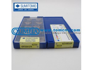 Sumitomo drilling inserts carbide WCMT080412FN ACZ330