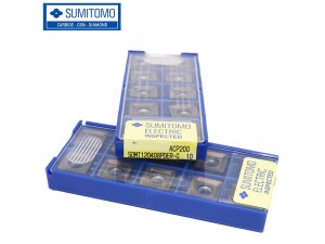 Sumitomo SOMT carbide milling tools inserts SOMT120408PDER-G ACP200