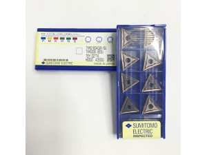 Sumitomo triangle TNMG160402 cutting inserts carbide TNMG160402N-SU AC530U